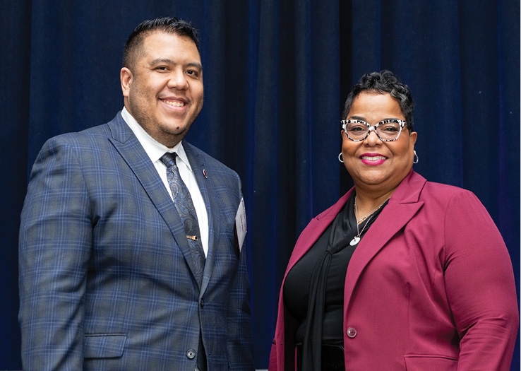 Dan Hsieh & Dr. Marsha Currin McGriff