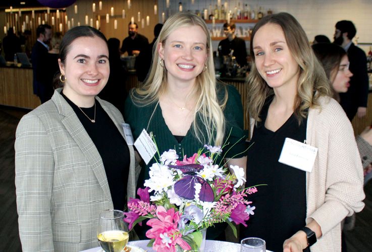 Marisa Forthun, Alexandra Yerrigan Funk, and Julia Fleming