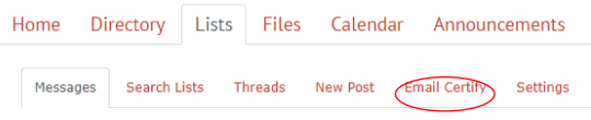 list example