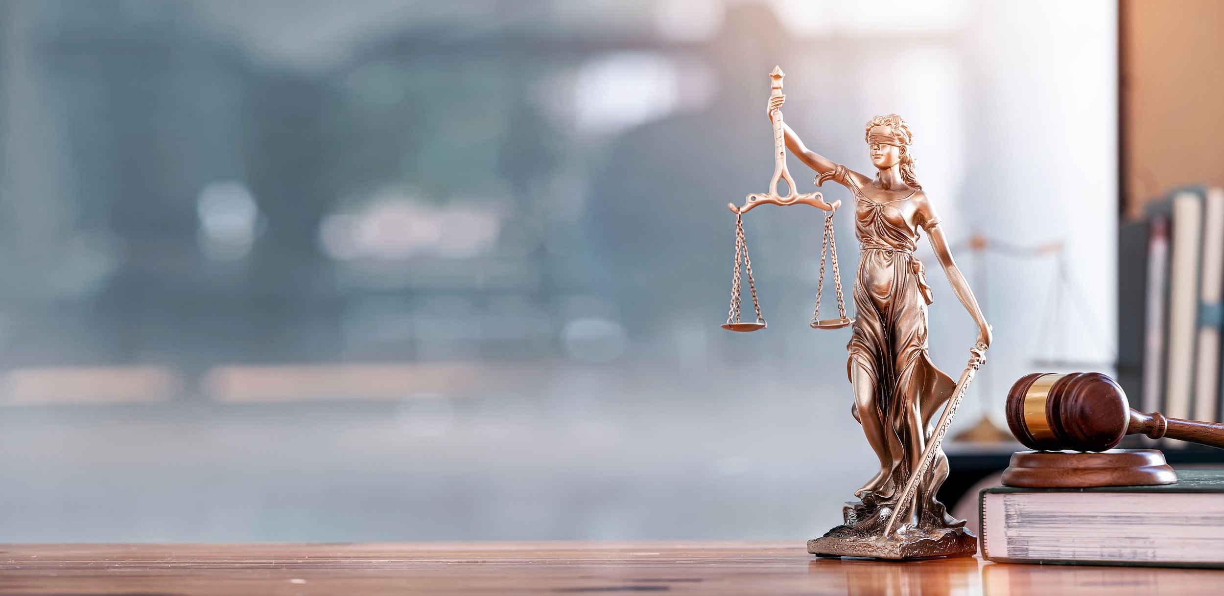 Judge in Courtroom